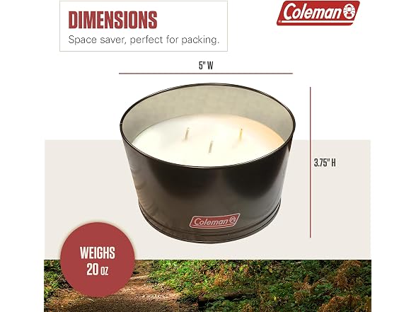 Coleman Outdoor Citronella Candle