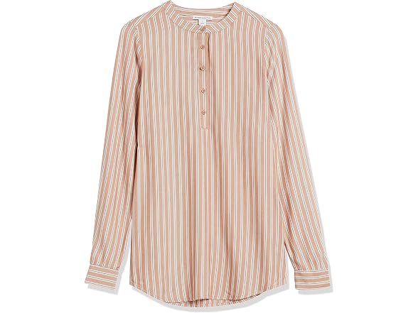 Amazon Essentials Women Long-Sleeve Woven Shirt