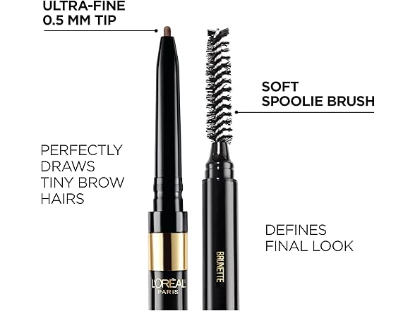L'Oreal Paris Makeup Brow Stylist Definer Waterproof Eyebrow Pencil