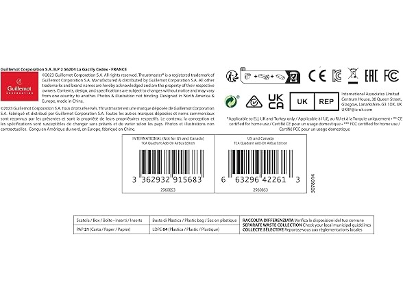 Thrustmaster TCA Quadrant Add-On Airbus