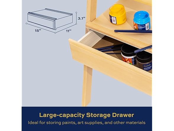Adjustable Beech Wood Painting Easel