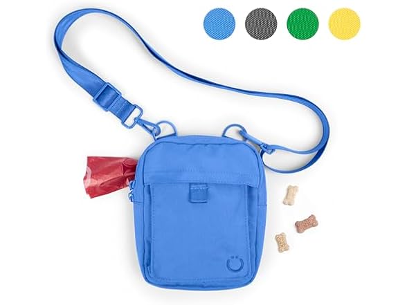 Ubbi Dog Treat Pouch, Blue