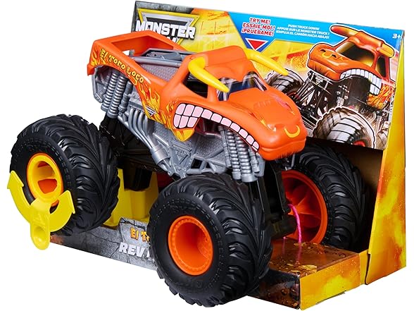 Monster Jam, Official El Toro Loco Rev ‘N Roar 1:15 Scale Monster Truck