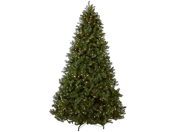 National Tree Company 9' Pre-Lit Downswept Douglas Fir Artificial Christmas Tree