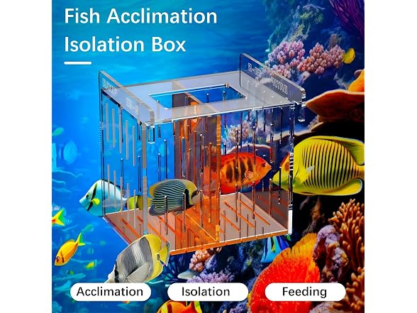 Acrylic Acclimation Box for Saltwater Fish