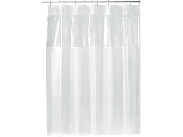 InterDesign Shower Curtain Vinyl Clear