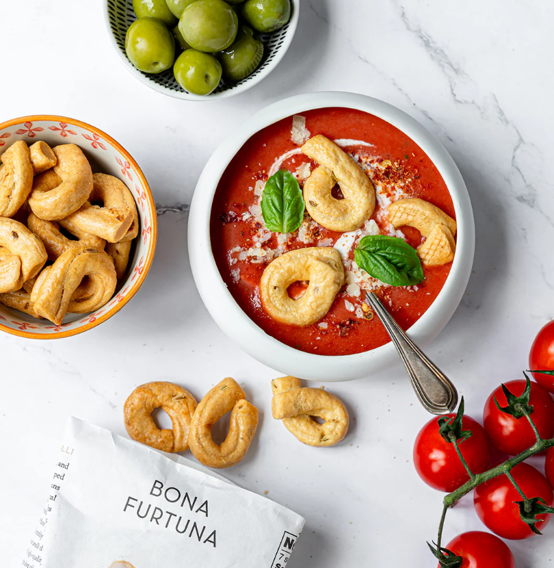 (4pk) Bona Furtuna Taralli Baked Organic Knots - Gallery 16