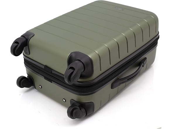 Wrangler Smart Spinner Hardside Luggage, 22" Carry-On