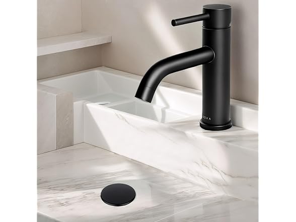 SOKA Bathroom Sink Faucet Single Handle Stain