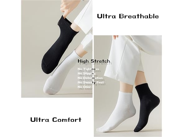 NevEND Women (M) Ankle Socks