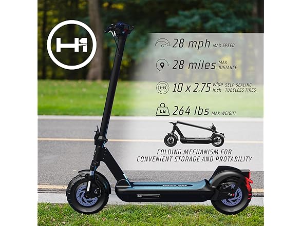 H-1 Pro Series Boss R800 Foldable E-Scooter