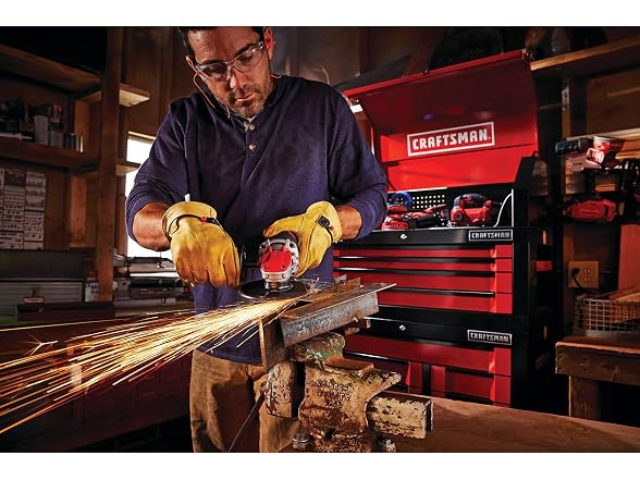 CRAFTSMAN CMEG200 4.5-in 7.5-Amp Angle Grinder