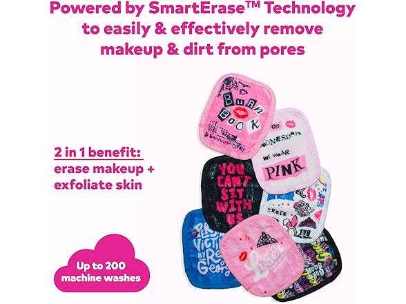 MakeUp Eraser, 7-Day Set More Mean Girls,
