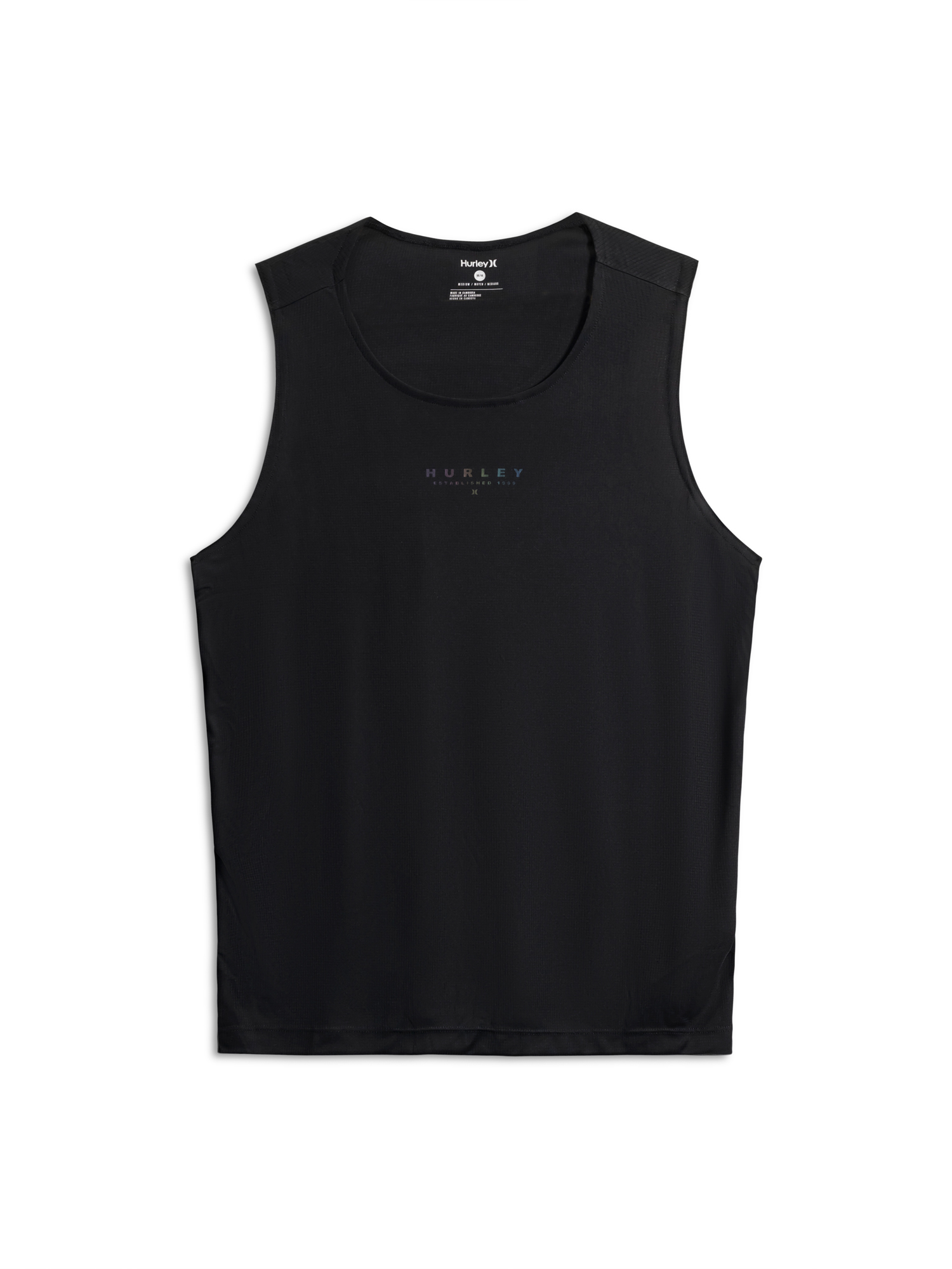 Hurley Men's Stray Texture Tank Tee - Gallery 9