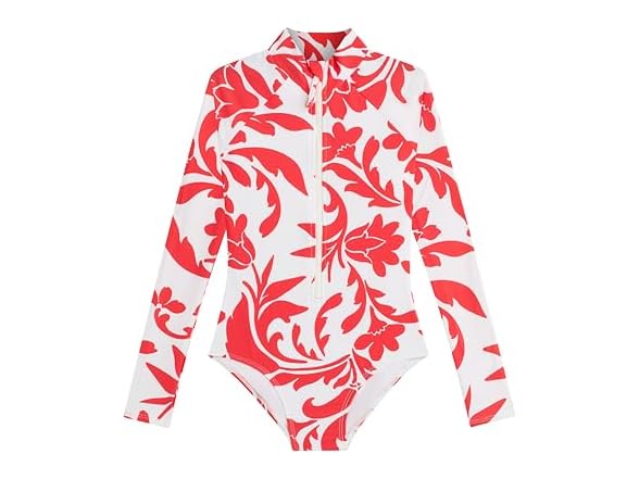 Kanu Surf Laurel Beach Sport UPF 50 Zip Swimsuit