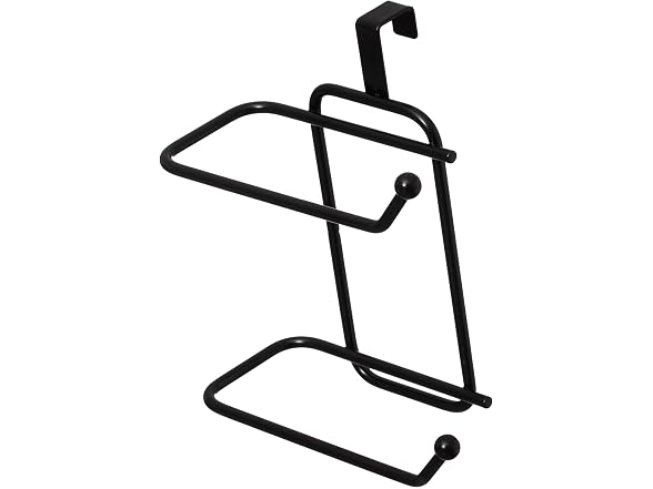 Basicwise 2-pcs Over-The-Side Tank Double Toilet Paper Holder
