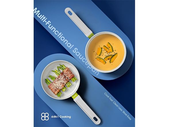 stackbear Ceramic Non Stick Sauce Pan