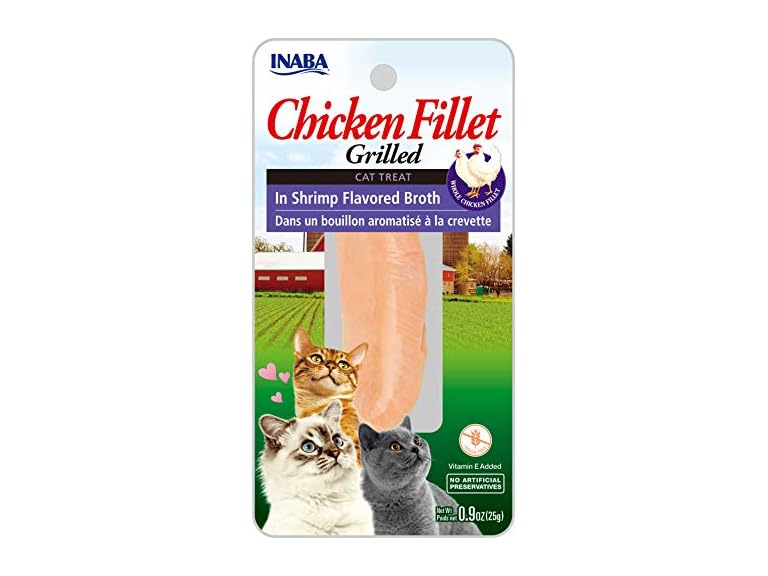 INABA USA555A-9/25-11/25 0.9 oz Chicken in Shrimp Broth