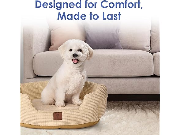 AMERICAN KENNEL CLUB Clamshell Dog Bed