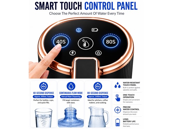 Rechargeable Drinking Water Dispenser