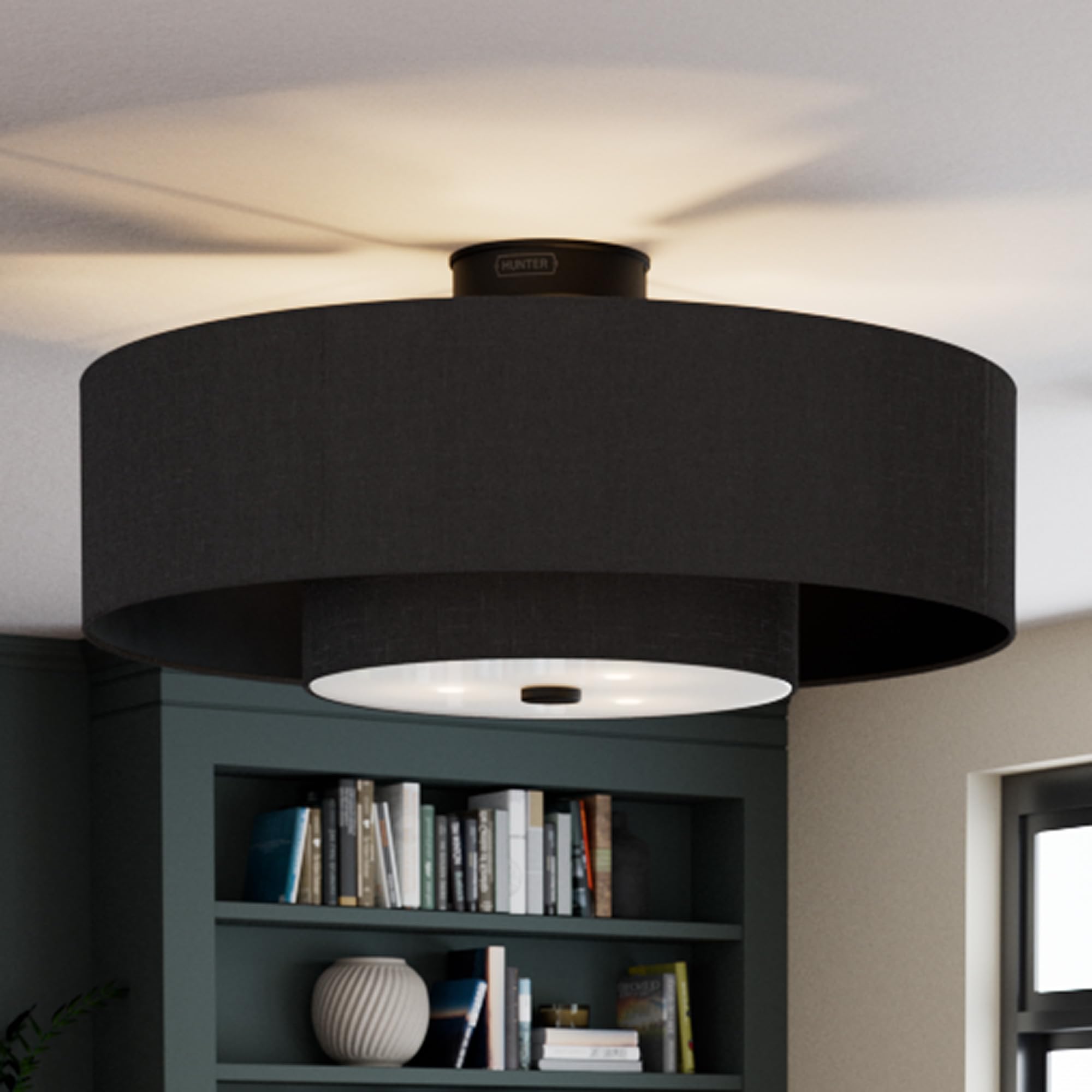 Hunter Fan 30" Indoor Fandelier with Light, Remote - Gallery 14