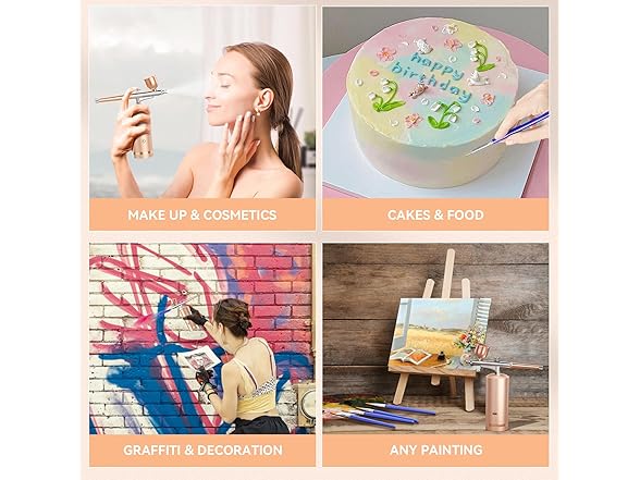 GEDSTMDRK Airbrush Kit With Compressor