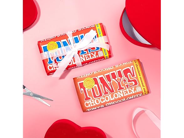 Tonys Chocolonely Milk Choc Caramel 4 Bars