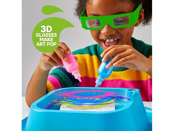 Discovery 3D Neon Spin Motorized Art Station
