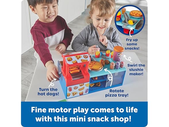 Learning Resources Mini Snack Shop Sorting Set
