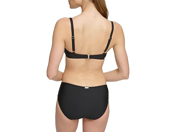 Calvin Klein Women's Swim Top Black (XL)