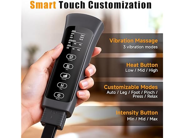 Banspol Leg Massager with Heat and Compression