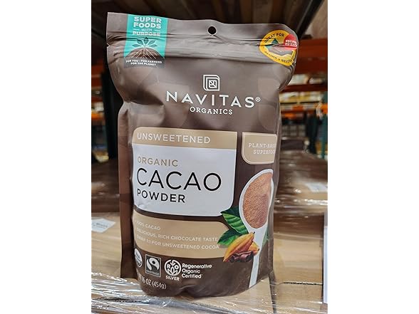 Navitas Organics Cacao Powder 16 oz