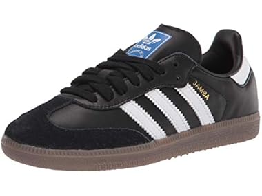 $77.99 Adidas Mens Samba OG Black Sneakers dealfomo