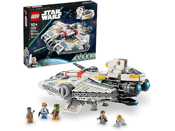 LEGO Star Wars Ahsoka Ghost and Phantom II Spaceship