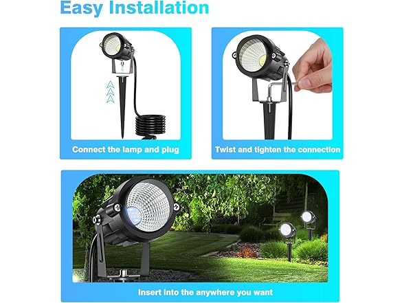 Musuger High Brightness 1000LM Outdoor