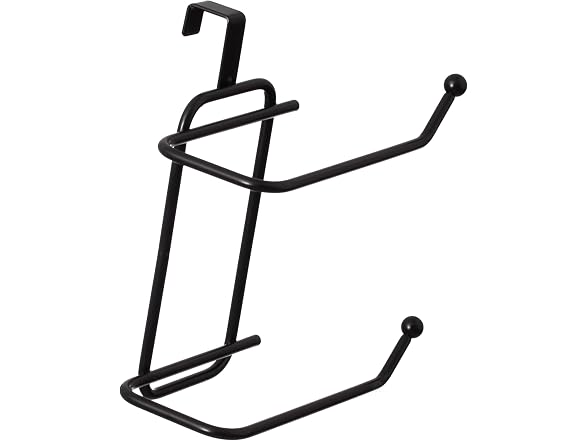 Basicwise 2-pcs Over-The-Side Tank Double Toilet Paper Holder