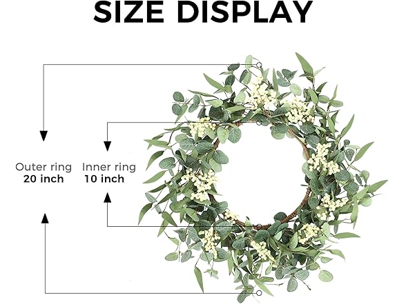 Pinkpum Eucalyptus Wreath