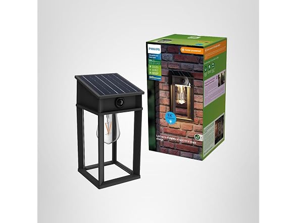 Philips Solar LED Wall Light Motion