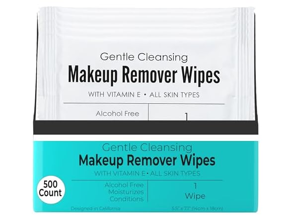 World Amenities Individual Makeup Remover Wipes