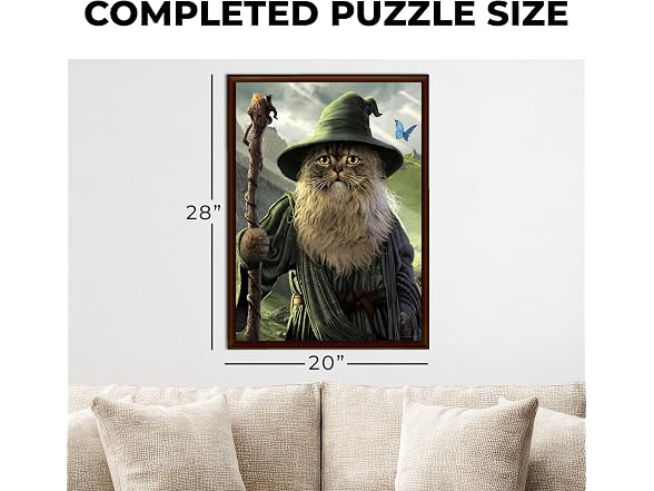 AQUARIUS Lord of the Cats Catdalf 1000 Piece Jigsaw Puzzle
