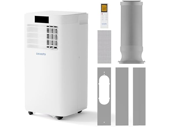 DENBIG 10,000 BTU Portable Air Conditioner- 350 SqFt