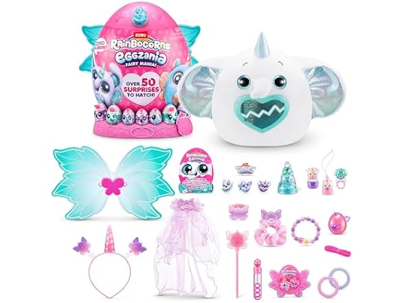 Eggzania Fairy Mania (Elephant) Plush