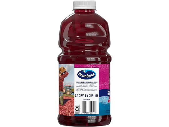 1CT Ocean Spray Cranberry Pomegranate Juice, 3L