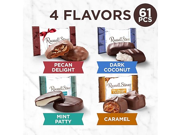 Russell Stover Shareables Milk Dark Choc