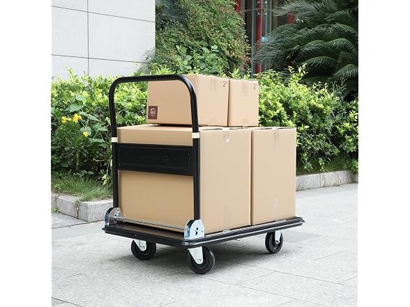 Olympia Tools Foldable Push Cart Dolly