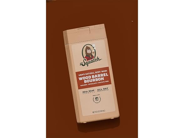 Dr. Squatch, Men's Natural Wood Barrel
