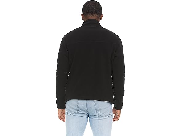 Swiss Alps Fleece Jacket (XL) Black