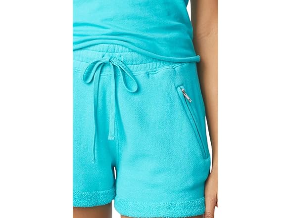 Bandier Women's Sweat Short Aqua (M)