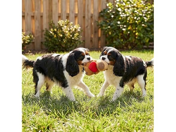 SPOT Capybara with Heart Plush Dog Toy