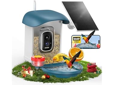$44.99, Was $79.99, 43% Off! Loatos Bird Feeder with Camera dealfomo